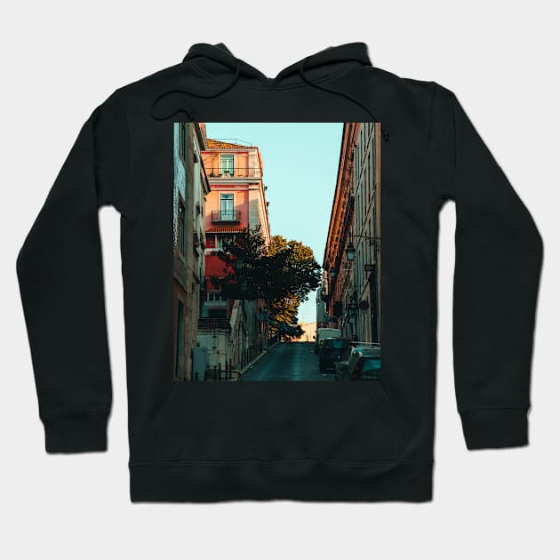 Quiet morning in the city II Hoodie by CarlaSophia